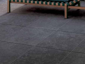 Balcony flooring made with porcelain deck tiles, stone imitation, and built by Urban Balcony.